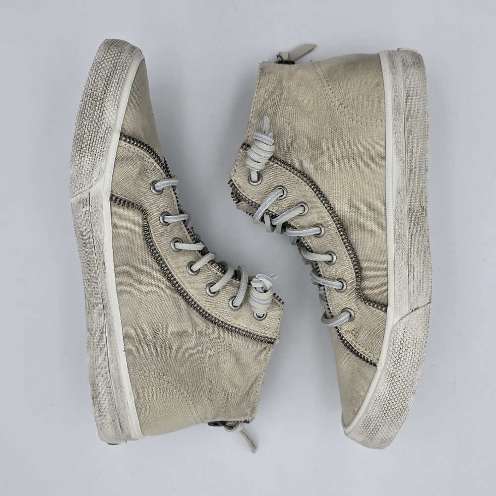 Sperry Women's X Rebecca Minkoff Fashion Boot/High-Top Canvas Sneakers, Tan, 7.5 - Picture 13 of 16